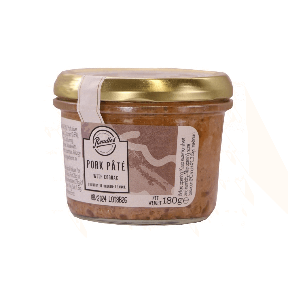 Rendles Pork P�t� with Cognac 180g